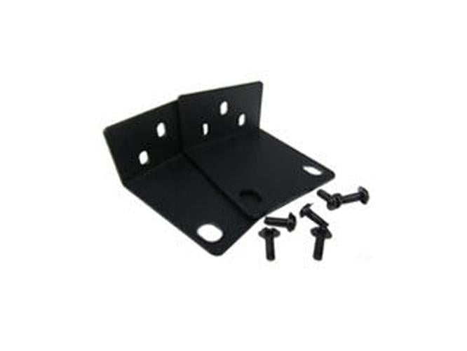 Zwarte Dahua 19 inch 1.5U rackmontagebeugel voor NVR en DVR inclusief bevestigingsschroeven.