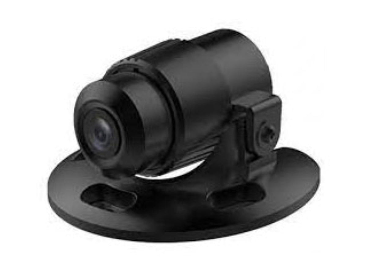 Zwarte Dahua IPC-HUM8441-L3 buisvormige pinhole lensmodule met montageplaat voor discrete bewaking.