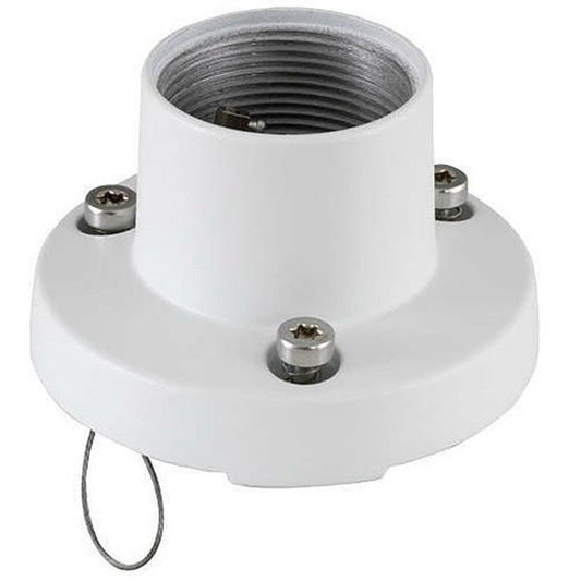 Witte Axis T94A01D aluminium hangende kit voor 1.5″ NPS-beugels met drie schroeven en een veiligheidskabel.