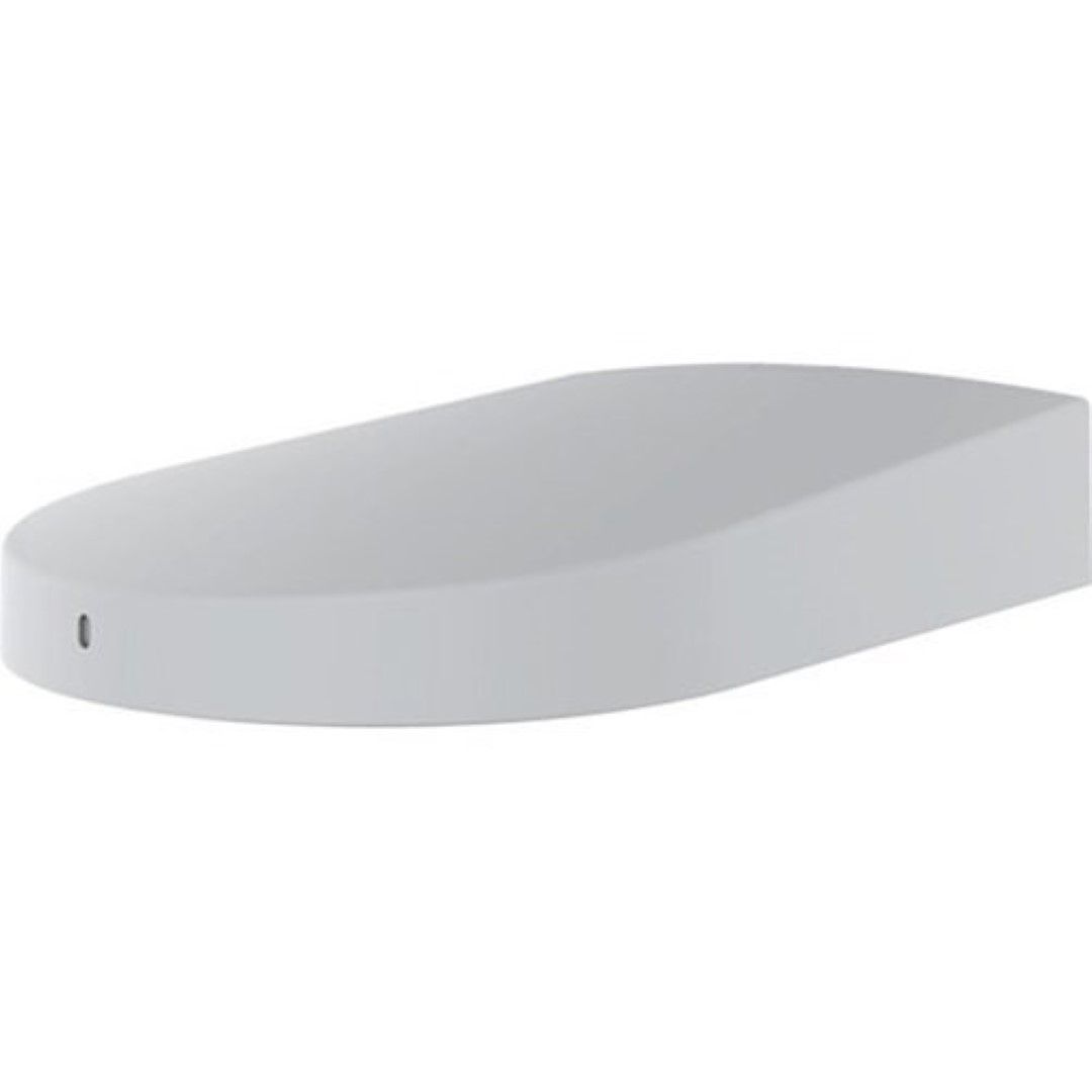 Witte Axis TM3101 hangende wandmontage voor domecamera's met een strak, compact en modern design.