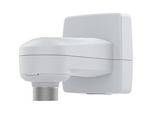 Witte Axis TP1001-E muur- en paalmontage met robuuste kabeldoos voor Axis bullet- en thermische camera's.