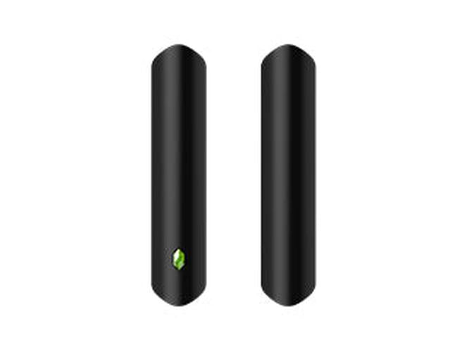 Dahua ARD323-W2 slim draadloos magneetcontact in zwart, compact design voor deur- en raambewaking.