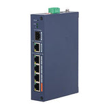 Dahua DH-CHS4106-4ET-60 | 4-Port PoE Switch | 60W | 4× PoE / PoE+ | 1× Gigabit Uplink | Blue
