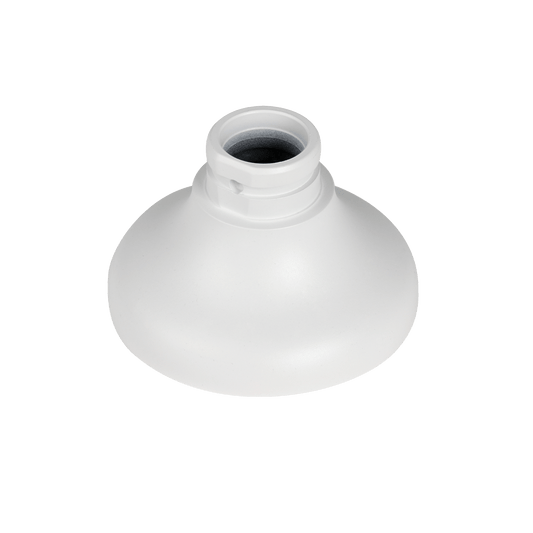 Witte Dahua PFA106 aluminium adapterplaat voor dome camera's met een compact en strak design.
