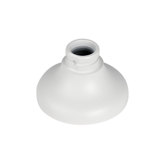 Witte aluminium adapterplaat van Dahua voor dome camera's met een strak en duurzaam design.