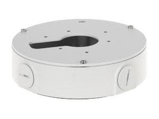 Witte Dahua PFA13F inbouwring voor dome-camera's, Ø160mm, voor een strakke verzonken montage in plafond of wand.