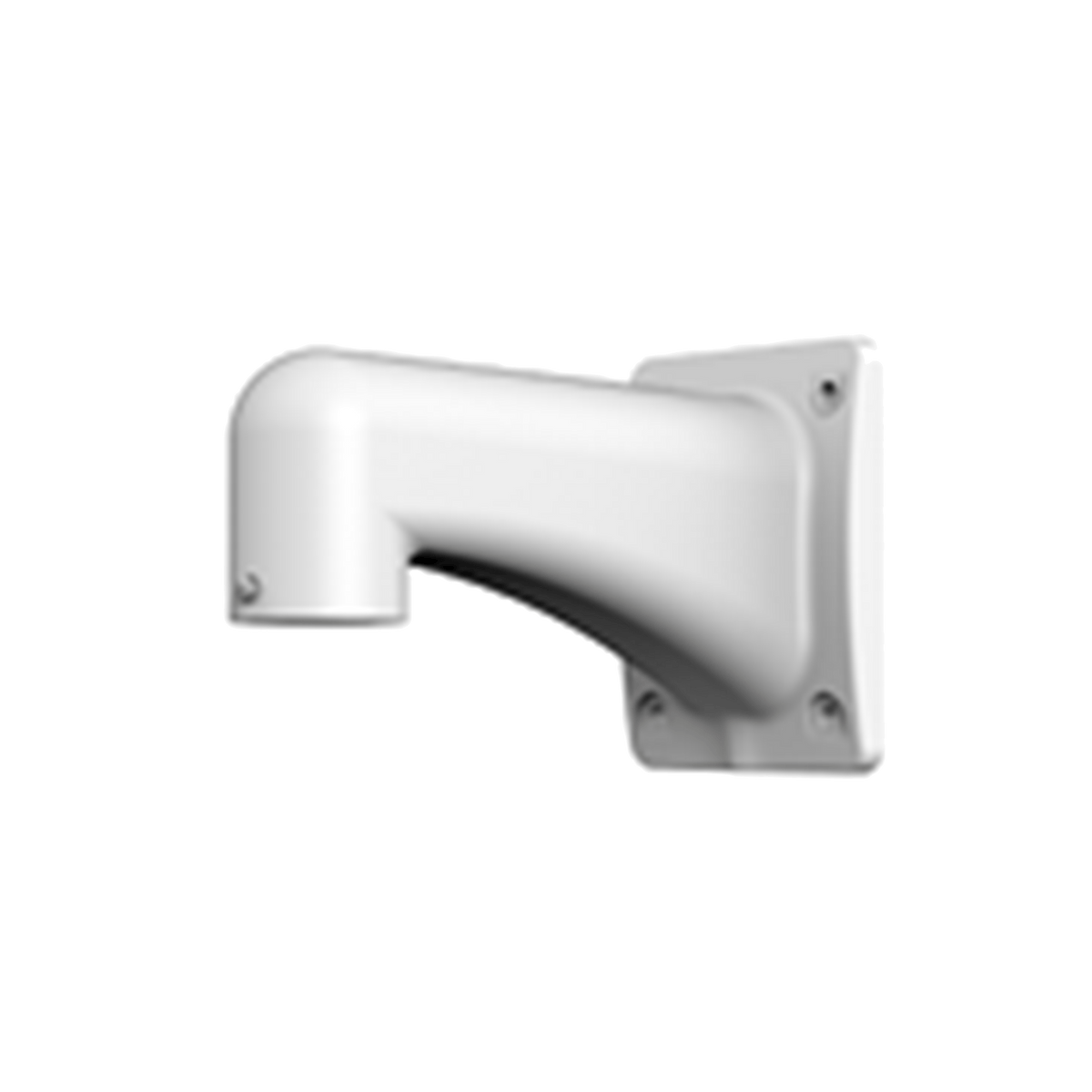 Witte aluminium muurbevestigingsbeugel voor Dahua camera's met een strak en duurzaam design.