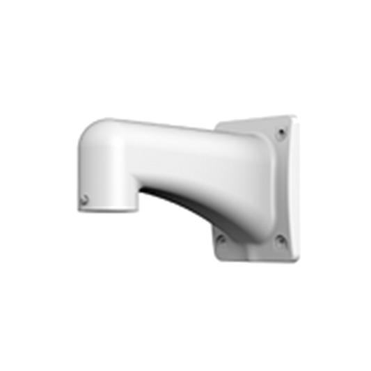 Witte aluminium muurbevestigingsbeugel voor Dahua camera's met een strak en duurzaam design.