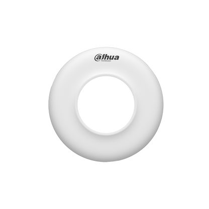 Witte aluminium Dahua PFB5203C plafondbeugel voor dome camera's met een diameter van 172,7 mm.
