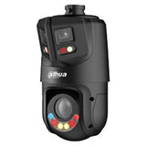 Dahua SDT4E425-8P-GB-APV1 Black | WizSense 2× 4MP | 2× 2.8mm | 180° Dual-Lens Panorama with Two-Way Audio