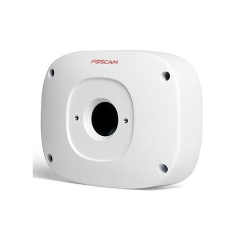 Witte Foscam FAB99 waterdichte aansluitunit voor Foscam 9912 en G4P beveiligingscamera's.