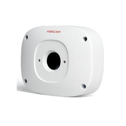 Witte Foscam FAB99 waterdichte aansluitunit voor Foscam 9912 en G4P beveiligingscamera's.