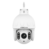 Foscam SD8P | 8MP 4K WiFi PTZ Camera | 4x Optische Zoom | 355° Pan + 90° Tilt | IR Nachtzicht 20m | Dual-band WiFi | IP66 | ONVIF | Wit