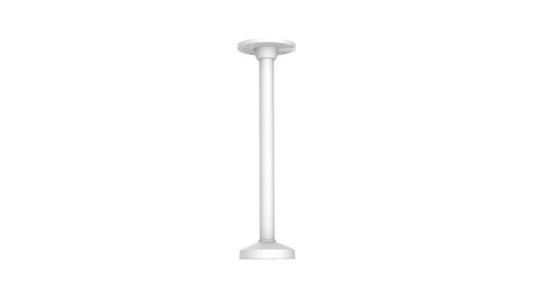 Witte Hikvision DS-1271ZJ-140-DM45 aluminium hangerbeugel met geïntegreerde aansluitdoos voor dome camera's.