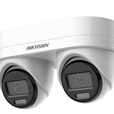 Hikvision DS-2CD2346G3D-IZ2UY/SL(2.8/4mm) | 4 MP 180°-Panorama-Bulletkamera | Variofokal | Weiß