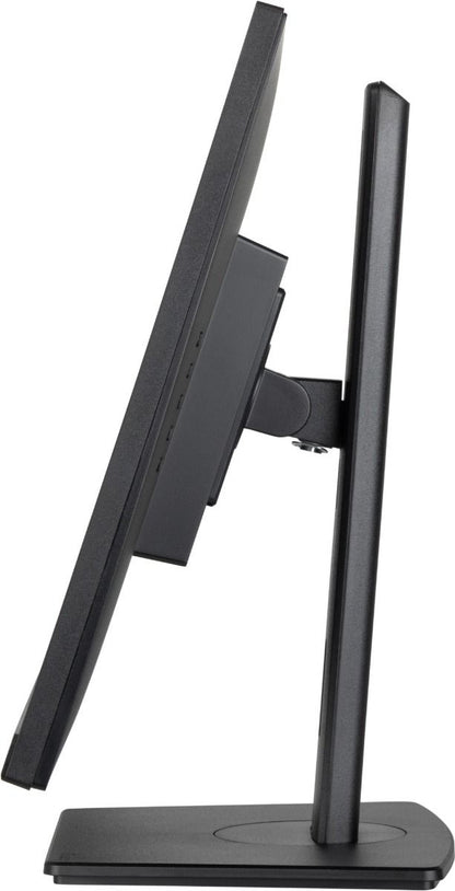 Zijaanzicht van de zwarte 27 inch Iiyama ProLite monitor met verstelbare ergonomische voet.