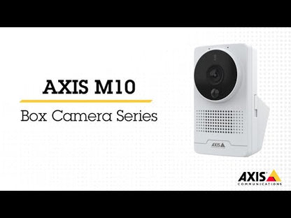 Axis M1075-L Mk II 2MP PoE Box Camera voor Binnen – PIR – HDMI – Deep Learning Edge AI