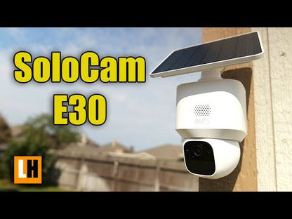 Eufy SoloCam E30 | 2K | 360° Pan-Tilt | AI-Tracking | Draadloze Beveiligingscamera | Duopack 2 stuks