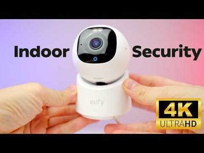 Eufy Indoor Cam E30 | 4K | 360° Pan-Tilt | AI Tracking | Indoor Security Camera | WiFi