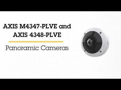 Axis M4337-PLVE 6MP PoE Panoramische Mini Dome Binnencamera