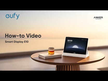 Eufy Smart Display E10 | 8" HD-Touchscreen | 4 Kamerastreams | 24 Std. Akkulaufzeit | HomeBase 3
