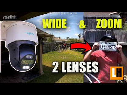 Reolink TrackMix P760 8MP PoE Dual-Lens PTZ-Kamera