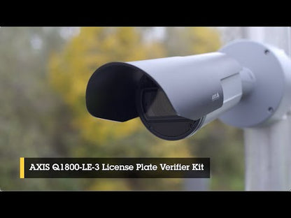 Axis Q1800-LE-3 License Plate Verifier Kit ANPR camera