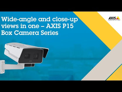 Axis P1518-LE Dual-Sensor PoE Box Außenkamera 8MP + 2MP