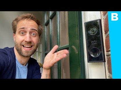 Eufy Video Doorbell Battery Set | 4MP | 100% Wireless | AI Detection | 16GB Storage | HomeBase
