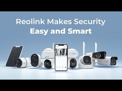 Reolink B320 3MP WiFi Batterij Bullet Buitencamera zwart