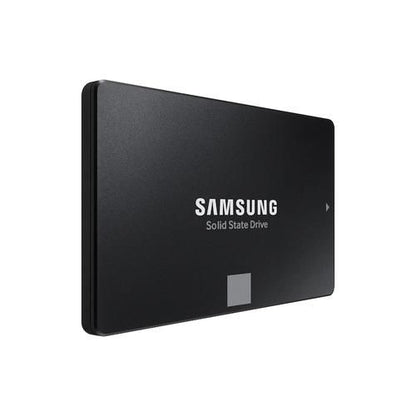 Zwarte Samsung 870 EVO 1TB 2,5 inch SATA SSD voor opslaguitbreiding van de Eufy HomeBase 3.